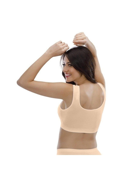 Pedli Kalın Askılı Büstiyer Doğal Duruş Liza 12000 - Ten