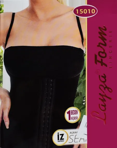 Pamuklu Nefes Alan Askılı Atlet Kadın Liza 15010