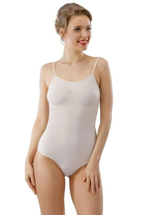 Korseli Çıtçıtlı Body Microfiber Siyah Liza 17500