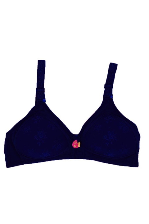 Telsiz Dantel Detaylı Sütyen Nar Çiçeği Liza 303 - Lacivert