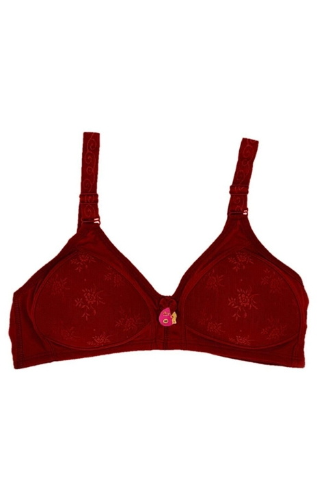 Telsiz Dantel Detaylı Sütyen Nar Çiçeği Liza 303 - Bordo