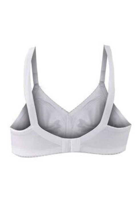 Tam Kap Yan Kemikli Toparlayıcı Sütyen Liza 539 - Beyaz