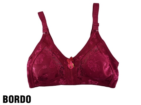 Tam Kap Destekli Toparlayıcı Sütyen Liza 543 - Bordo