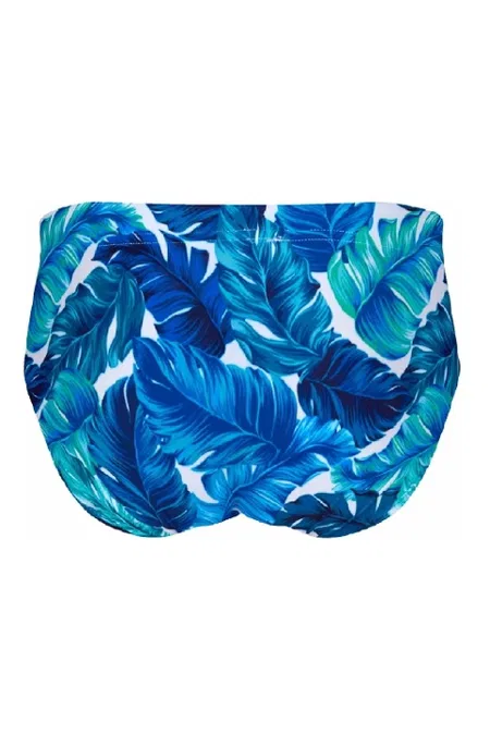 Mavi Desenli Polyamid Elastan İpli Slip Mayo Doreanse 3827 - 2