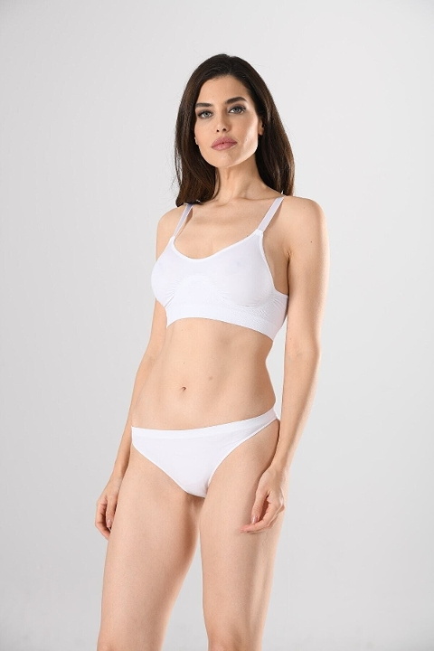 Full Cup Destekli Tam Kap Sütyen Miss Fit 1503 - Beyaz