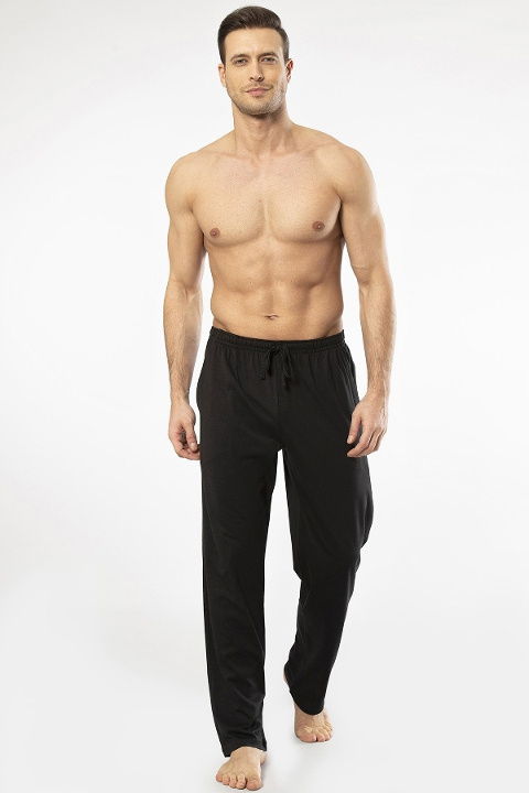 Modal %50 Pamuk Tek Alt Pijama Siyah Cacharel 2171
