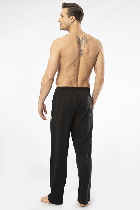 Modal %50 Pamuk Tek Alt Pijama Siyah Cacharel 2171 - Siyah