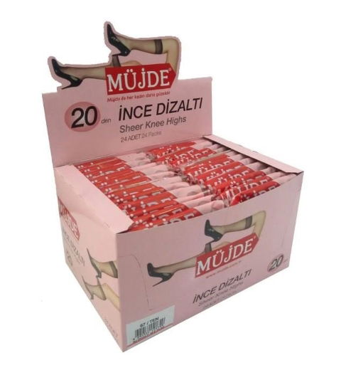 20 Den İnce Dizaltı Çorap Müjde 05 - 2
