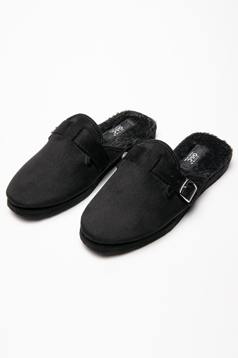 G & C Collection Nubuk Yüzeyli Dayanıklı Erkek Ev Terliği G&C Collection 390 - Görsel 2