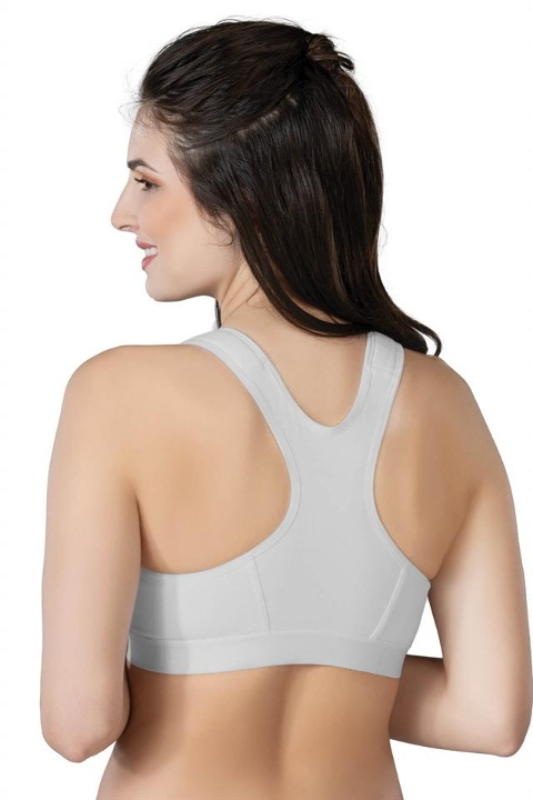Full Cup Yan Kemik Destekli Tam Kap Sütyen Emay 184 - Gri