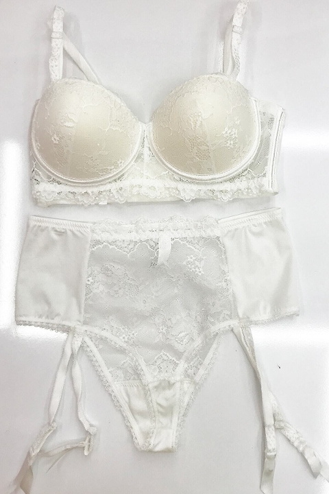 Orkide Pamuklu Jartiyer Takımı Straplez Sütyen Orkide 1234 - Görsel 3