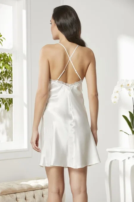 Pierre Cardin Saten Altılı Çeyiz Seti 6965 - Ekru