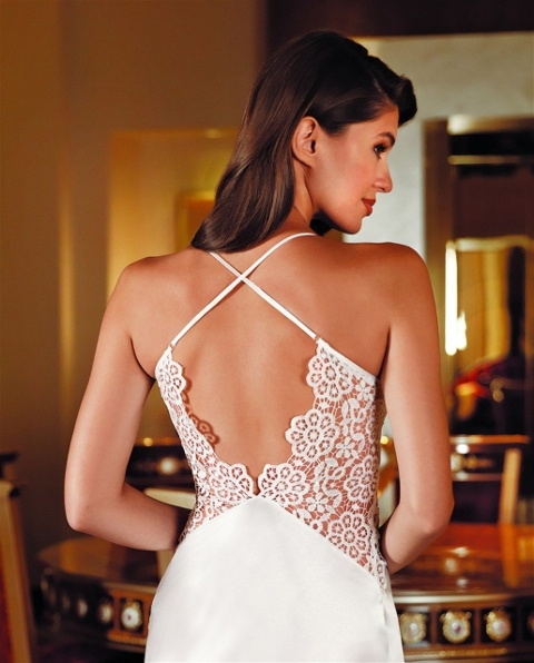 Perin Saten Şık Kısa Gecelik Sabahlık Çeyiz Takım Perin 9060 - Görsel 15