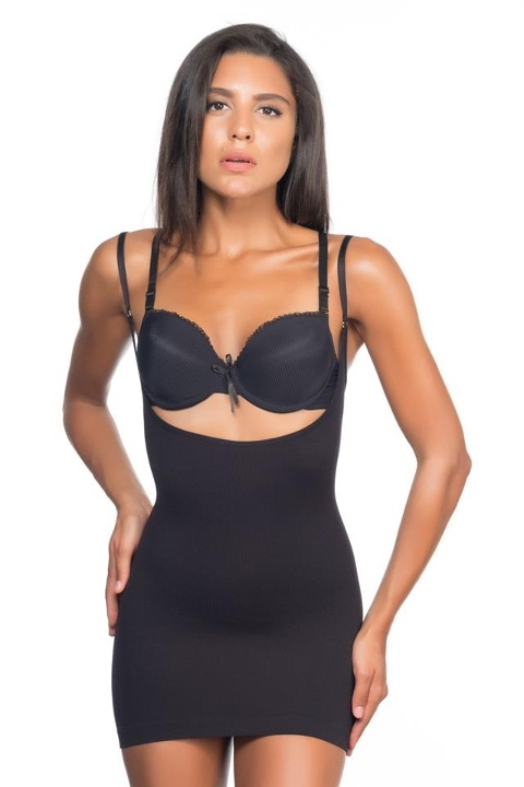 Dikişsiz Masaj Özellikli Atlet Korse Emay 5043 - Siyah