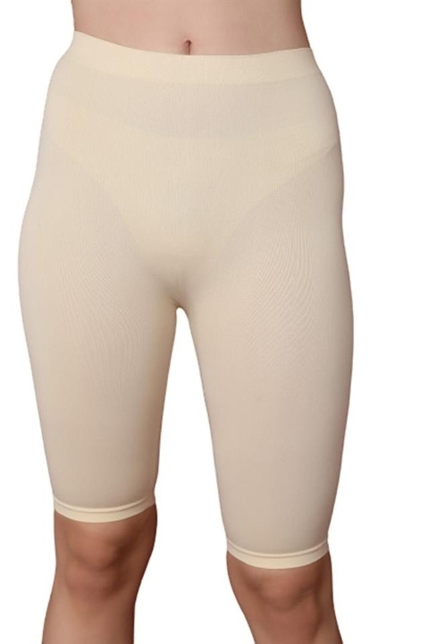 Yüksek Bel Destekli Seamless Tayt Emay 3856 - Ten