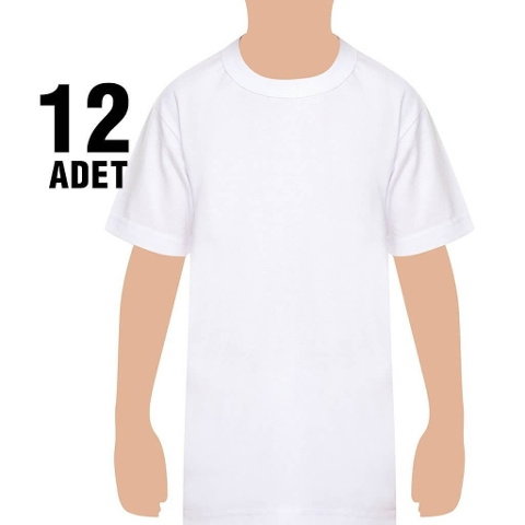 Pamuklu Sıfır Yaka Atlet Erkek Çocuk Seher Yıldızı 0039