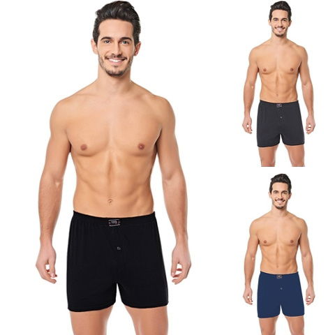 Esnek Bel Lastiği ve Modal Kumaşlı Boxer Seher Yıldızı 0008