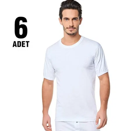 Kısa Kollu Bantlı Sıfır Yaka Atlet Seher Yıldızı 0004