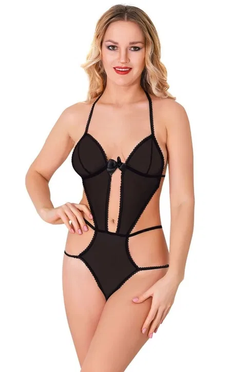 Sistina Şifon Dantel Tek Parça Bodysuit Sistina 931