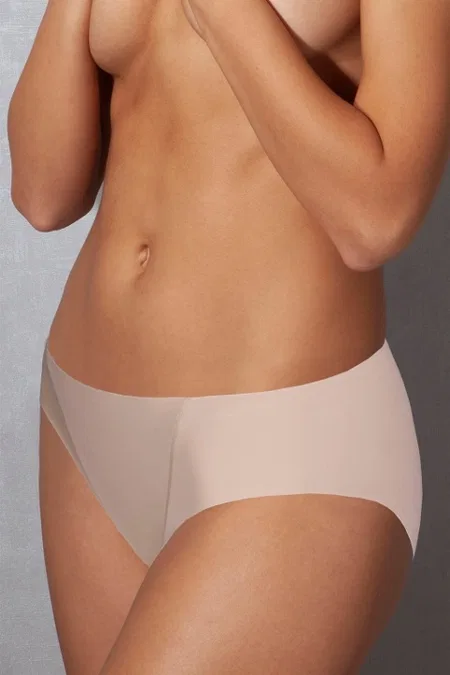 Dikişsiz İz Yapmaz Yüksek Bel Slip Külot Doreanse 7163 - Ten