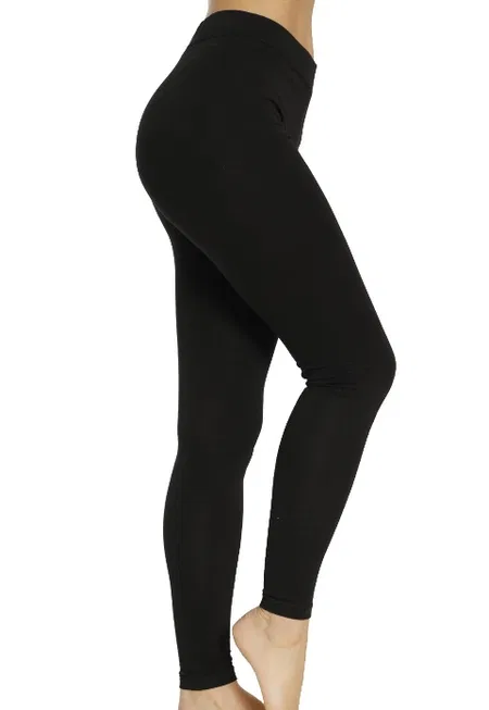 Dono Yüksek Bel Esnek Pamuk Lycra Tayt Dono 2180