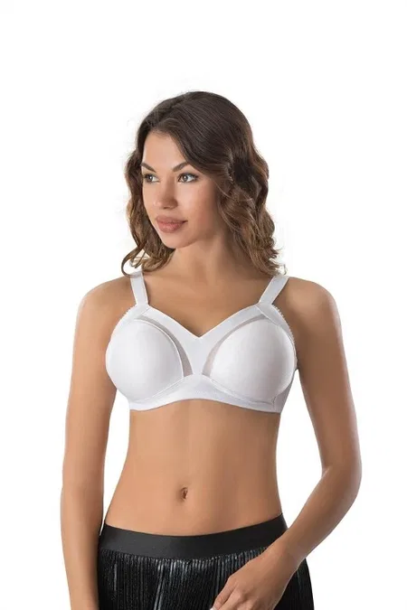 Tam Kap Full Cup Toparlayıcı Sütyen Emay 168 - Beyaz