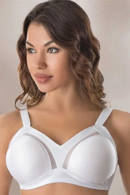 Tam Kap Full Cup Toparlayıcı Sütyen Emay 168 - Beyaz