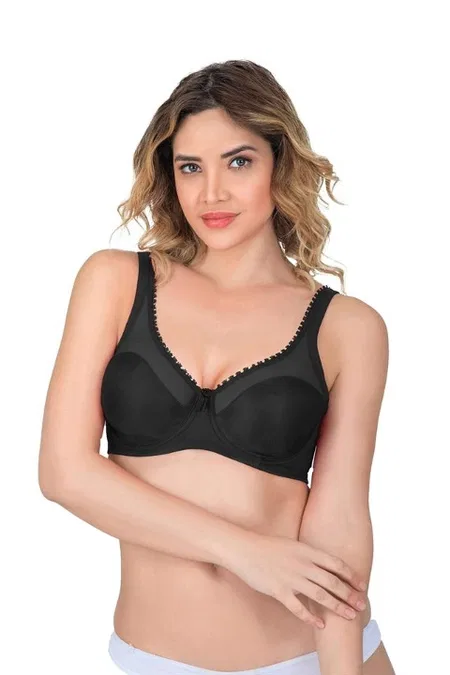 Balenli Full Cup Toparlayıcı Sütyen Emay 169 - Siyah