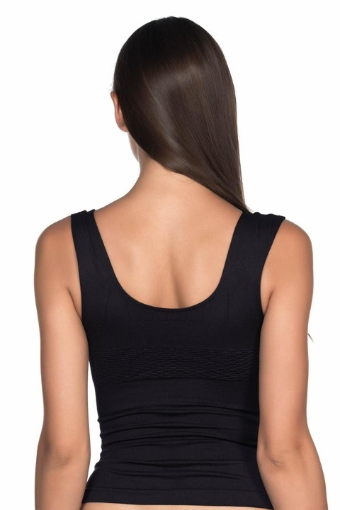 Kademeli Kompresyonlu Toparlayıcı Atlet Korse Emay 5012 - Siyah