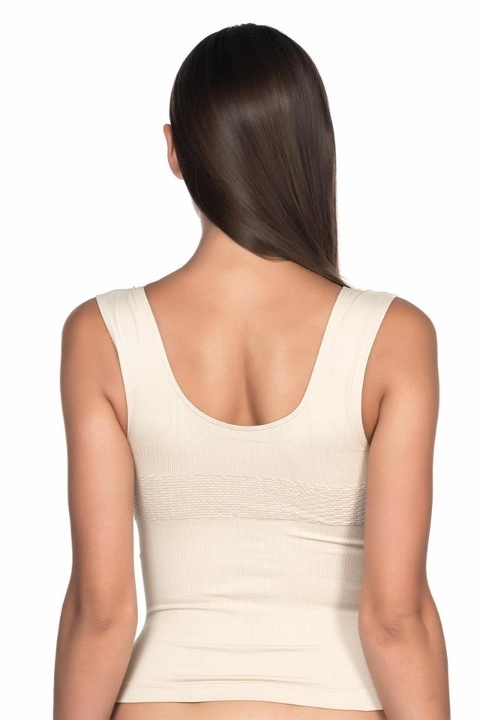 Kademeli Kompresyonlu Toparlayıcı Atlet Korse Emay 5012 - Ten