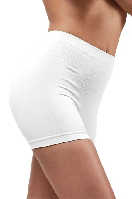 Kademeli Kompresyon Yüksek Bel Korse Boxer Elite Life 835 - Beyaz