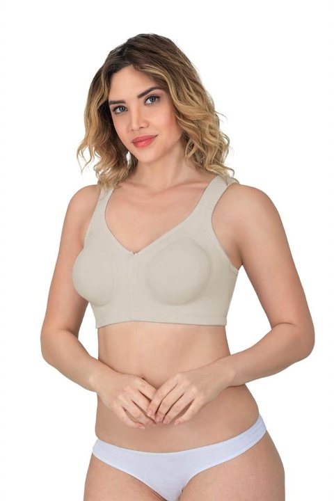 Dantel Detaylı Toparlayıcı Sütyen Korse Emay 179 - Ten