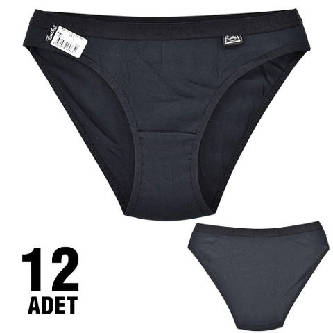 Yüksek Pamuk Oranı Dikişsiz Slip Külot Tutku 0638