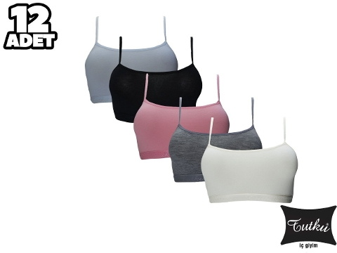 Yumuşak Balensiz Alıştırma Sütyen Tutku 0844
