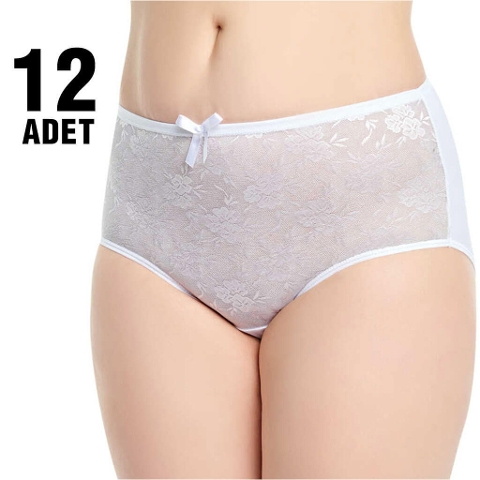 Yüksek Bel Pamuklu Bato Külot Tutku 0926 - 2