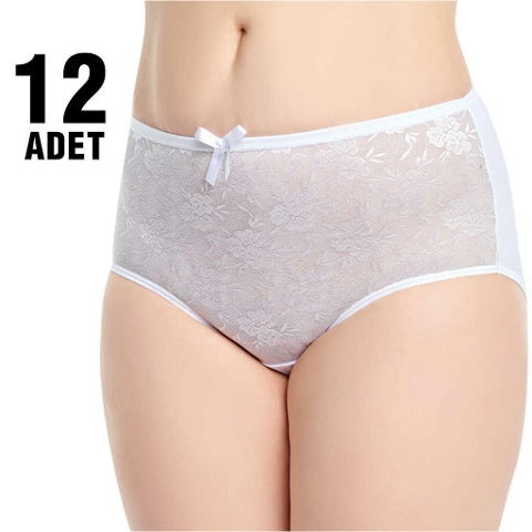 Yüksek Bel Pamuklu Bato Külot Tutku 0926 - 2