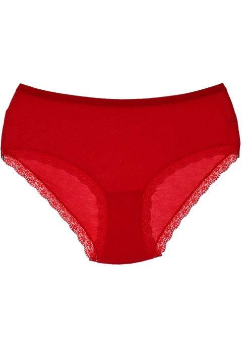 Yüksek Bel Pamuklu Kadın Bato Külot Tutku 0948 - 2