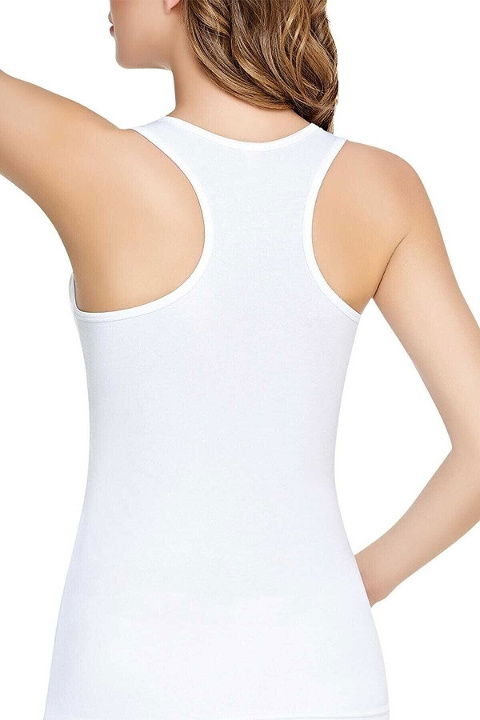 Pamuklu Nefes Alan Atlet Kadın Tutku 0145 - 2