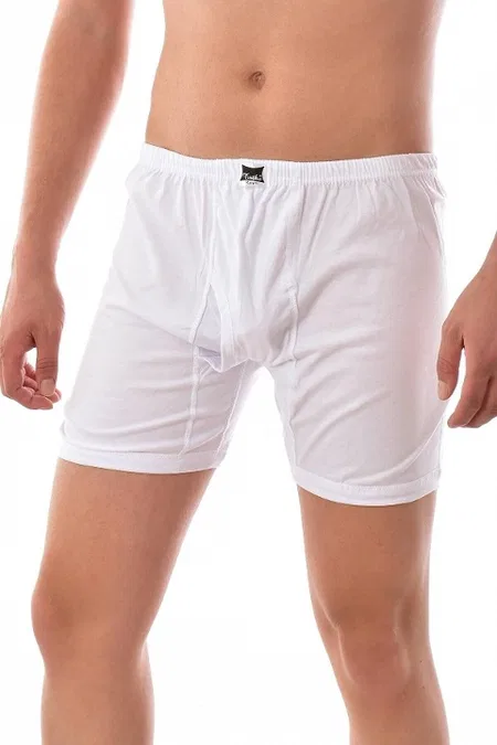 Pamuklu Düz Lastikli Ribana Paçalı Erkek Boxer Tutku 0111