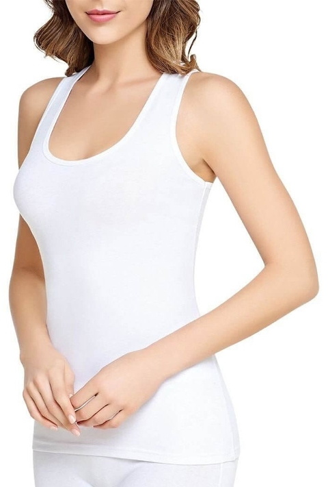 Kalın Askılı Pamuklu Atlet Kadın Tutku 0136