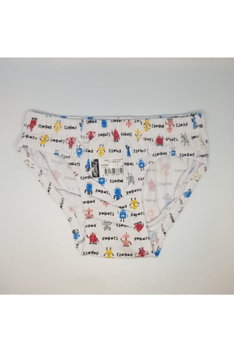 Pamuklu Asorti Erkek Çocuk Slip Külot Tutku 0255 - Asorti