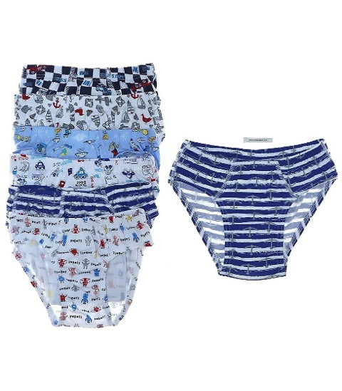 Pamuklu Asorti Erkek Çocuk Slip Külot Tutku 0255 - 2