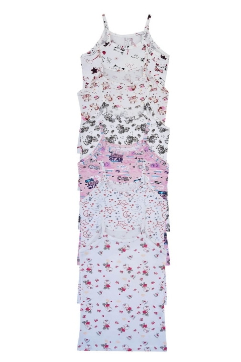 Pamuklu Geniş Askılı Atlet Tutku 0850 - Asorti