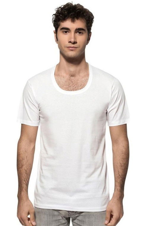 Pamuklu Ribana Erkek Atlet Beyaz Tutku 1002 - 2