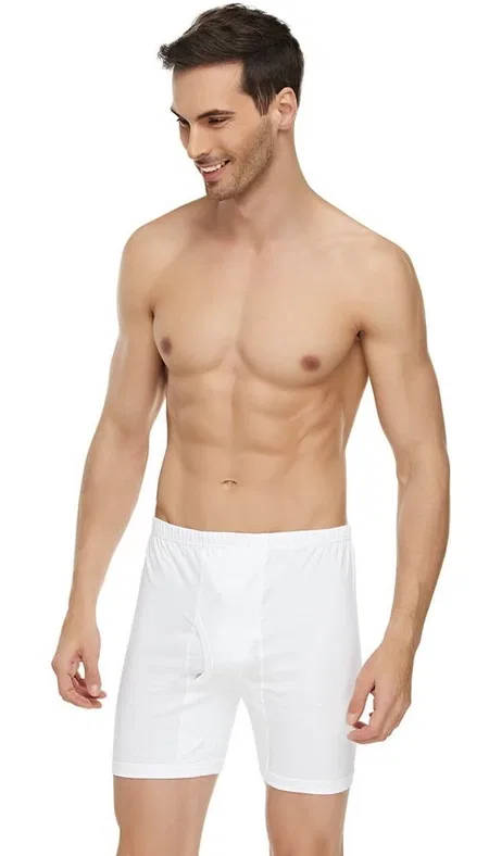 Pamuklu Esnek Bel Lastiği Arjantin Paçalı Erkek Boxer Tutku 1051