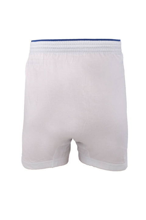 Pamuklu Düz Boxer Esnek Bel Tutku 1101 - Beyaz