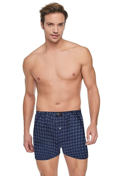 Pamuklu Düz Dikiş Erkek Boxer Tutku 1102