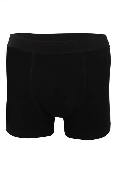 Pamuk Modal Elastan Erkek Boxer Tutku Elit 1251 - Siyah