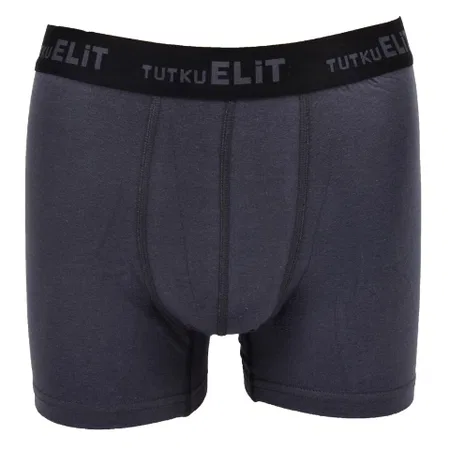 Modal Likralı Esnek Bel Boxer Tutku Elit 1252 - Füme