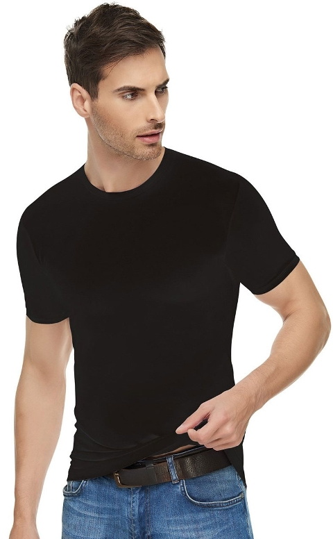 Pamuklu Elastan Sıfır Yaka Erkek Atlet Tutku Elit 1301